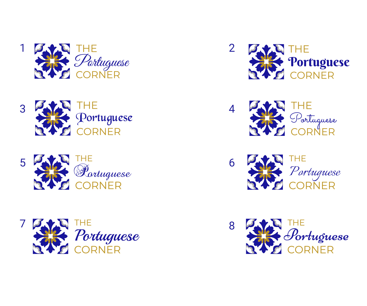 Logo Design by Silviagiraldo.dsgn for The Portuguese Corner | Design #19481070