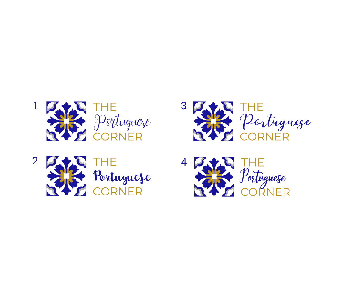 Conservative, Upmarket Logo Design for The Portuguese Corner by ... Conservative, Upmarket Logo Design for The Portuguese Corner by ...