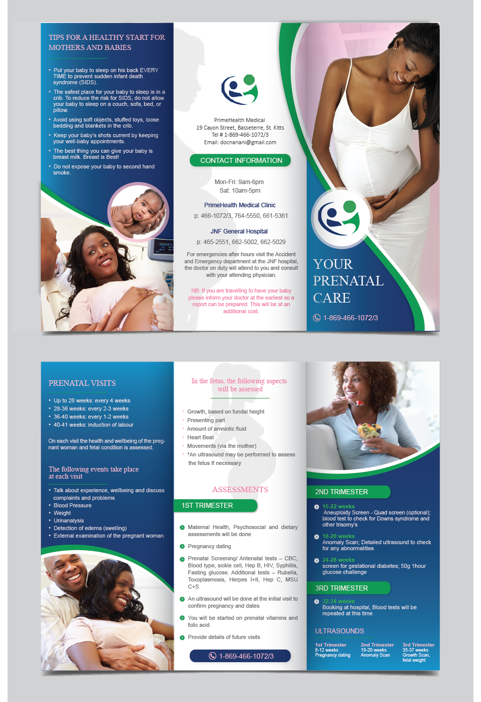 Design de Brochure par alex989 pour PrimeHealth Medical | Design #19464561