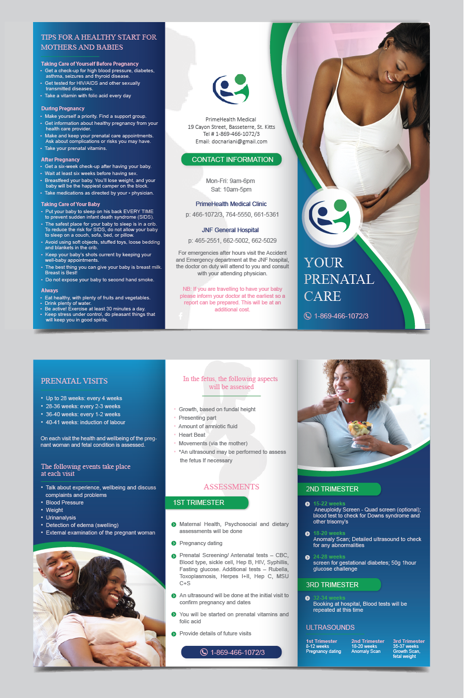 Design de Brochure par alex989 pour PrimeHealth Medical | Design #19468137