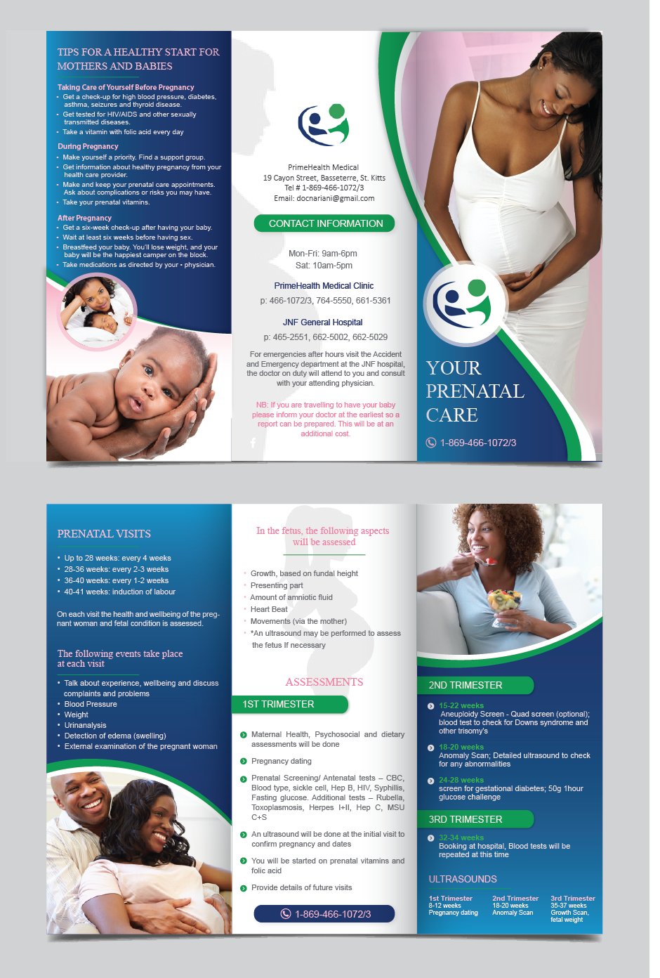 Design de Brochure par alex989 pour PrimeHealth Medical | Design #19473171