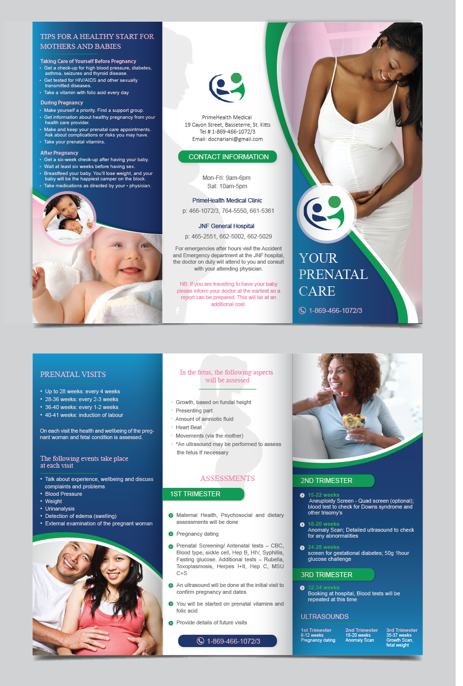 Design de Brochure par alex989 pour PrimeHealth Medical | Design #19478335