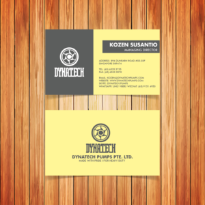 Visitenkarten-Design von SJL Designs für Dynatech Pumps | Design: #19466124