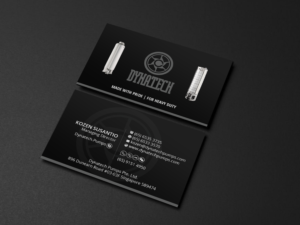 Visitenkarten-Design von Creations Box 2015 für Dynatech Pumps | Design: #19453164