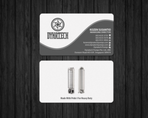 Visitenkarten-Design von Brand aid für Dynatech Pumps | Design: #19455304