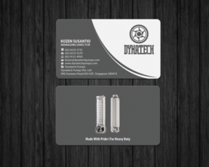 Visitenkarten-Design von Brand aid für Dynatech Pumps | Design: #19456444