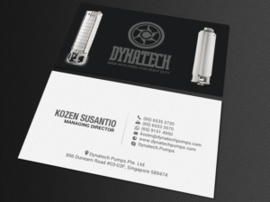 Visitenkarten-Design von chandrayaan.creative für Dynatech Pumps | Design: #19455206
