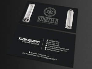 Visitenkarten-Design von chandrayaan.creative für Dynatech Pumps | Design: #19455207