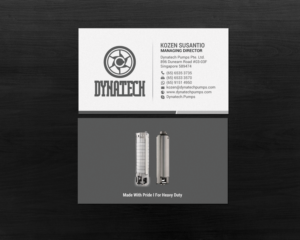 Visitenkarten-Design von chandrayaan.creative für Dynatech Pumps | Design: #19455212