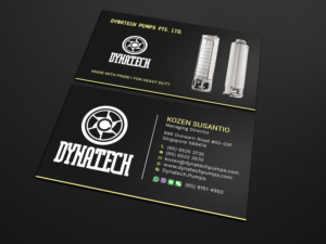 Visitenkarten-Design von Tripti Ranjan Gain für Dynatech Pumps | Design: #19448672