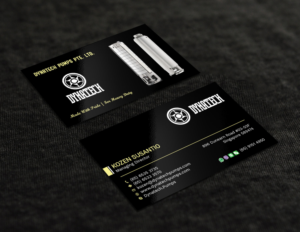 Visitenkarten-Design von Tripti Ranjan Gain für Dynatech Pumps | Design: #19448683