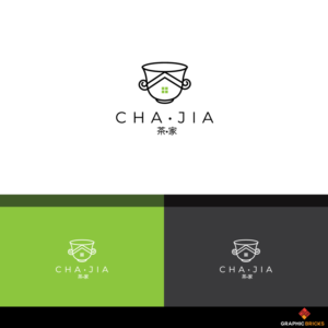 Cha•Jia  ?•? | Logo Design by Graphic Bricks