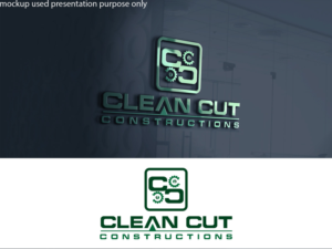 Clean cut constructions  | Logo Design by Juli creation