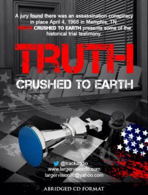 Truth Crushed to Earth - The Assassination Trial - promo piece for website | Diseño de Flyer por elenaivanova
