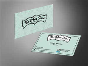 The Urban Shave biz card design | Design de Carte de Visite par MT