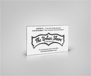 The Urban Shave biz card design | Diseño de Tarjeta de Presentación por Cheeky Creative