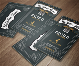 Business Card Design by Hendrik for The Urban Shave | Design: #2896773