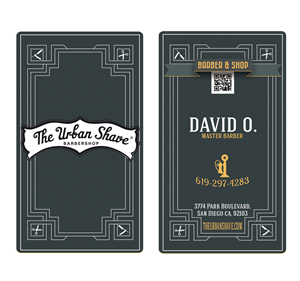 Business Card Design by Hendrik for The Urban Shave | Design: #3125412