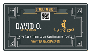 Business Card Design by Hendrik for The Urban Shave | Design: #3125435