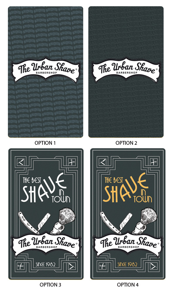 Business Card Design by Hendrik for The Urban Shave | Design #3137131