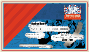 Business Card Design by CronicMedia for The Urban Shave | Design: #2883921