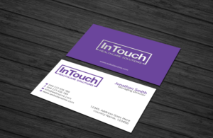 Business Card Design by Creations Box 2015 for InTouch Healthcare Solutions | Design: #19475967