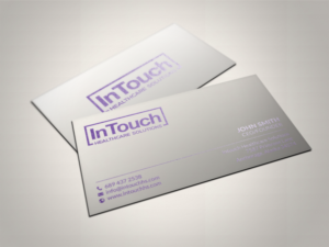 Design de Carte de Visite par chandrayaan.creative pour InTouch Healthcare Solutions | Design : #19477158