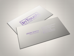 Design de Carte de Visite par chandrayaan.creative pour InTouch Healthcare Solutions | Design : #19477159