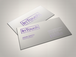 Design de Carte de Visite par chandrayaan.creative pour InTouch Healthcare Solutions | Design : #19477160