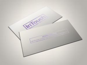 Design de Carte de Visite par chandrayaan.creative pour InTouch Healthcare Solutions | Design : #19477161
