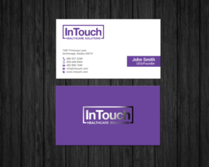 Business Card Design by chandrayaan.creative for InTouch Healthcare Solutions | Design: #19493995