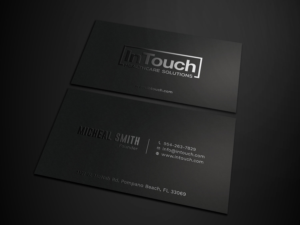 Design de Carte de Visite par Tripti Ranjan Gain pour InTouch Healthcare Solutions | Design : #19464038