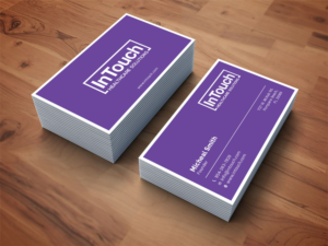 Design de Carte de Visite par Tripti Ranjan Gain pour InTouch Healthcare Solutions | Design : #19464058