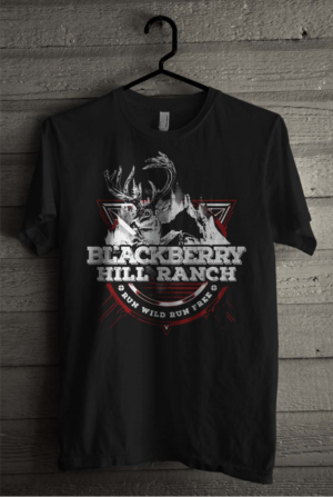 Need a modern Edgy ranch Hunting design for t shirt