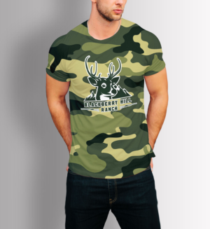 Need a modern Edgy ranch Hunting design for t shirt | T-shirt Design by Miketerashi