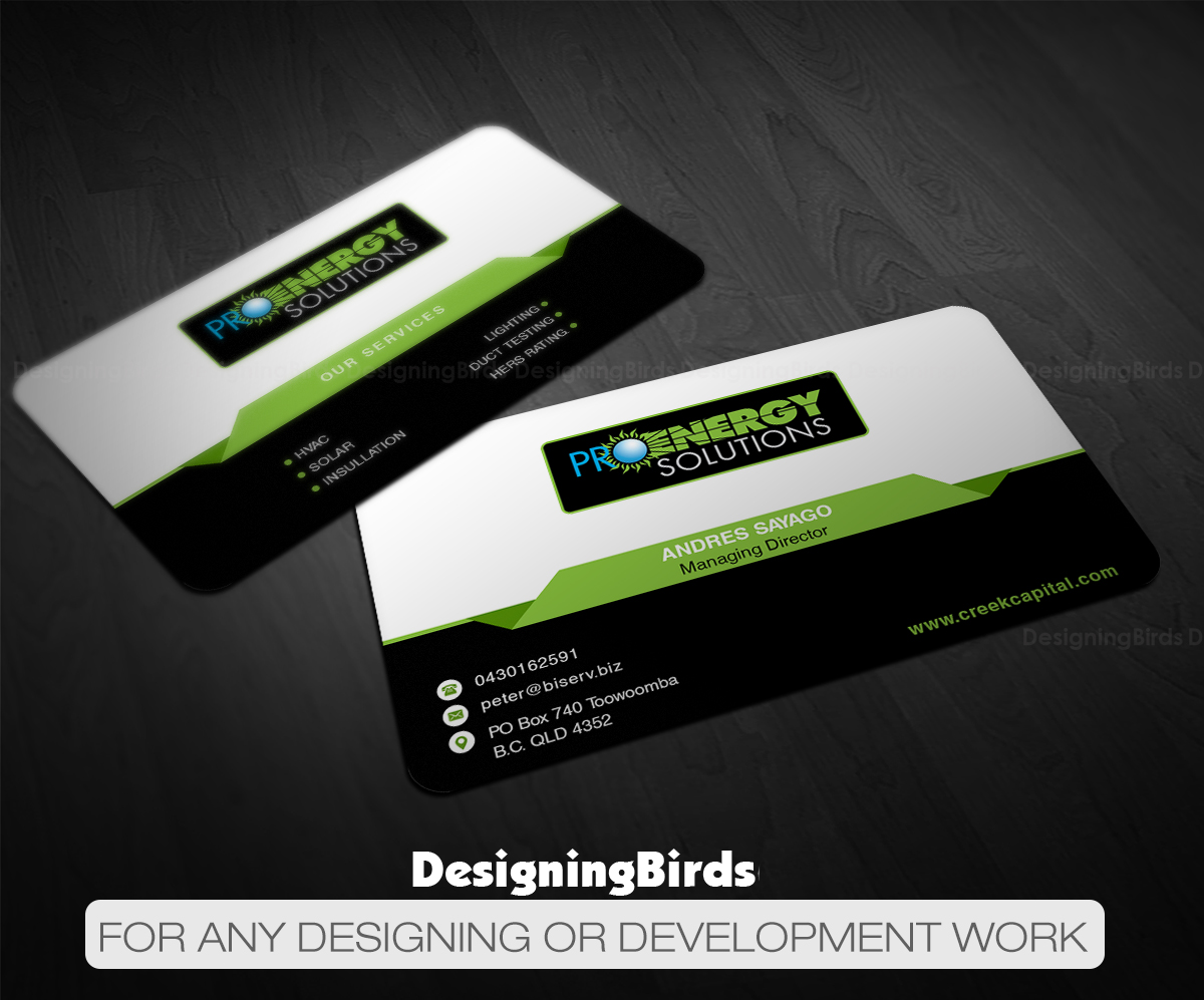 Business Card Design by Designing Birds for this project | Design #19458529