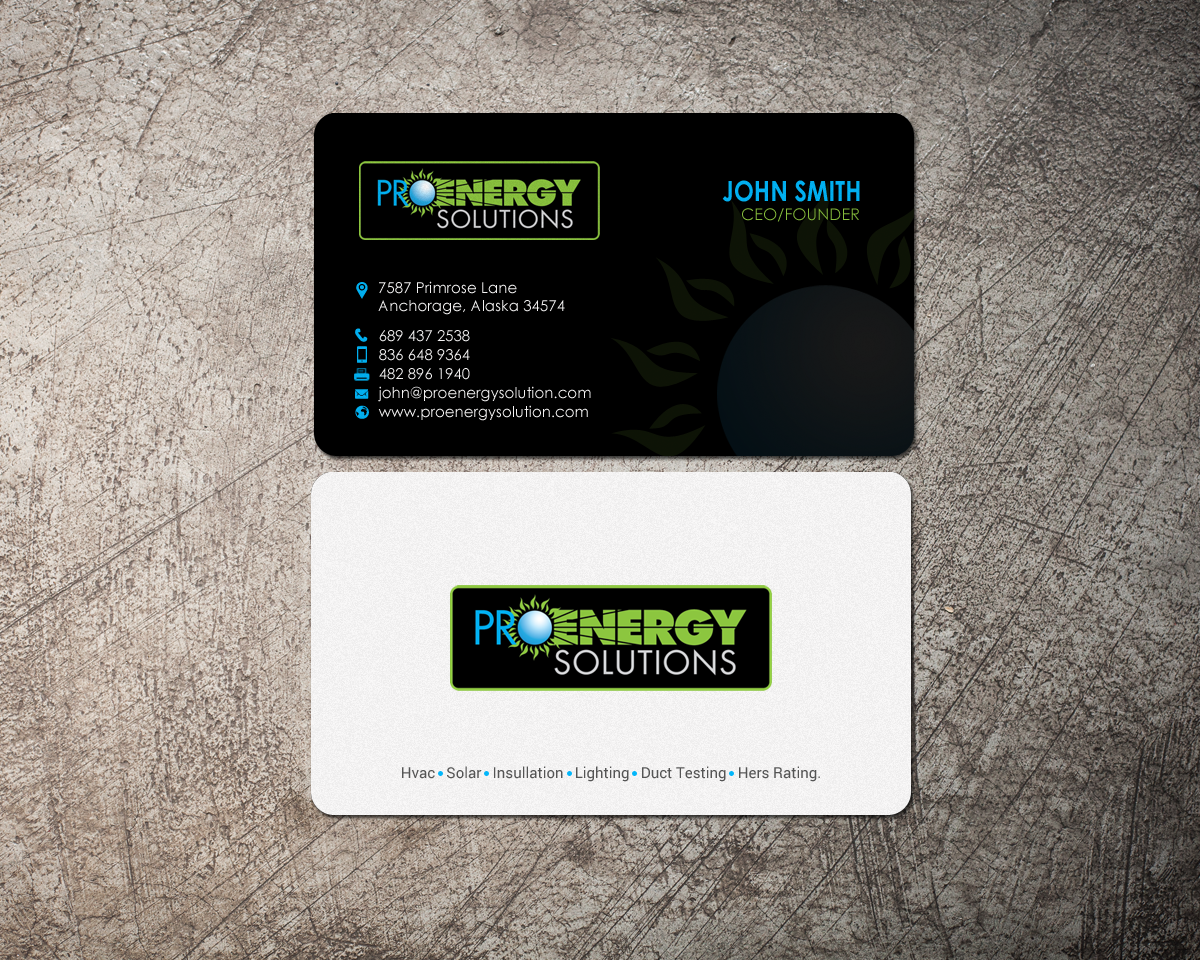 Business Card Design by chandrayaan.creative for this project | Design #19453923