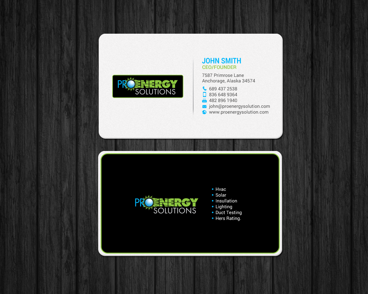 Business Card Design by chandrayaan.creative for this project | Design #19453929