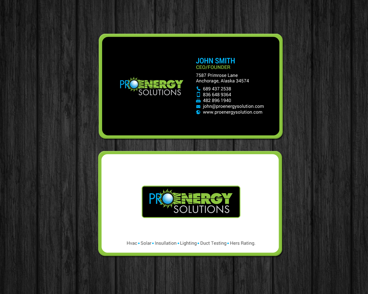 Business Card Design by chandrayaan.creative for this project | Design #19453939