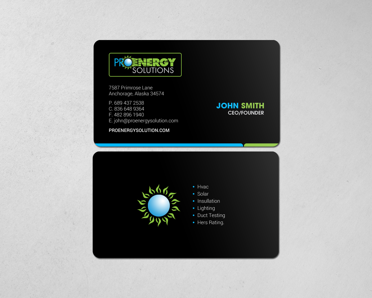 Business Card Design by chandrayaan.creative for this project | Design #19458574
