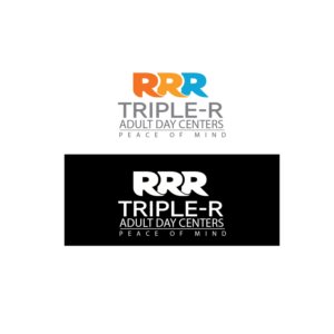 1. Triple-R/Adult Day Centers/Peace of Mind.  2. Triple-R/Adult Day Centers   3.  Triple-R/Peace of Mind. | Logo Design by Finley Johnson