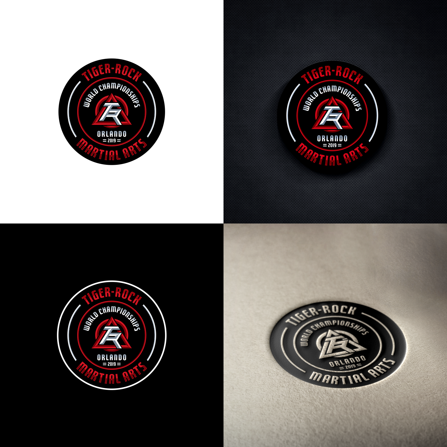 Logo Design by artoku for Tiger-Rock Martial Arts | Design #19451471