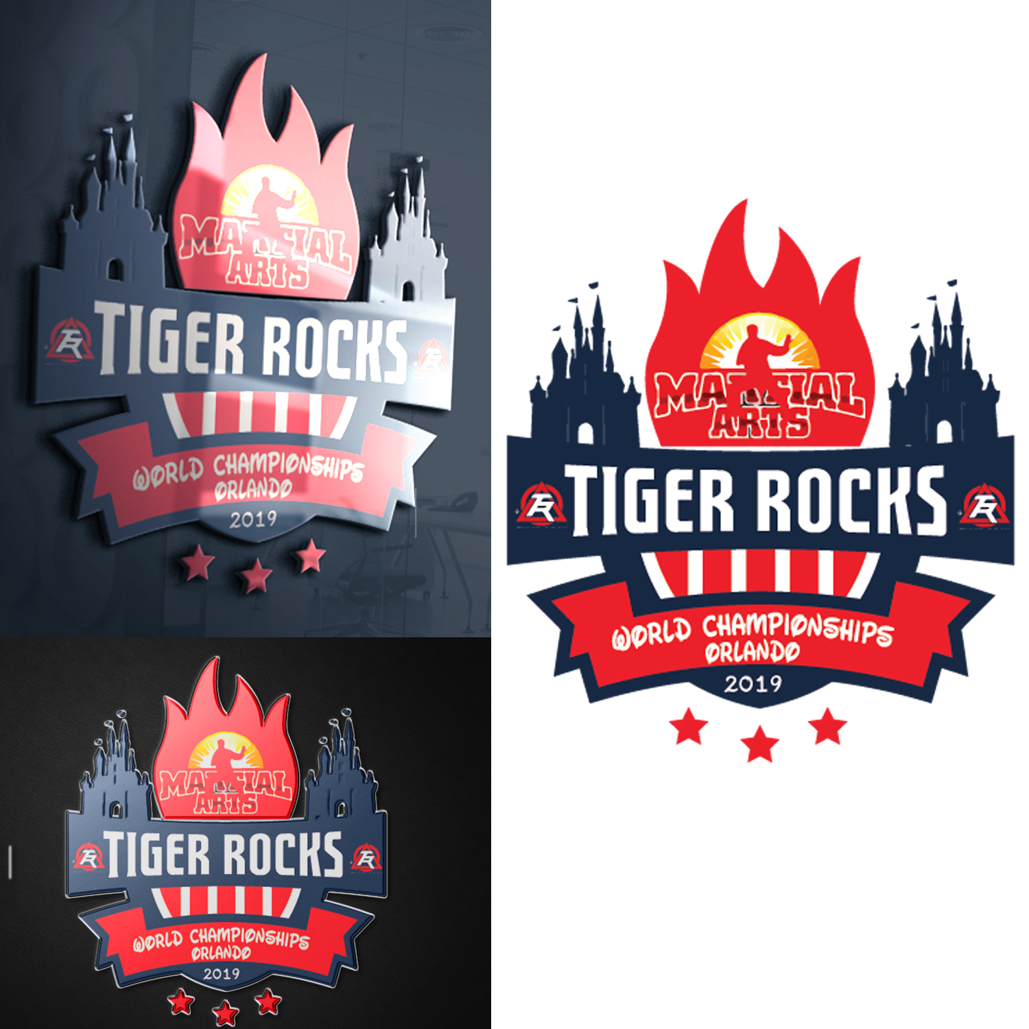 Diseño de Logo por DilankaSanjaya para Tiger-Rock Martial Arts | Diseño #19453667