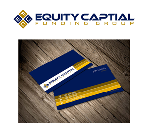 Diseño de Tarjeta de Presentación por ZETA para Equity Capital Funding Group, LLC | Diseño: #2923580