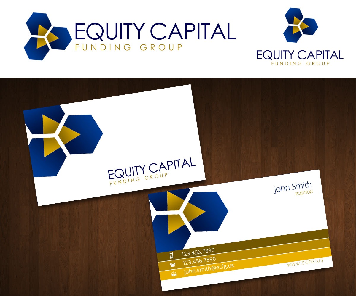 Business Card Design by ZETA for Equity Capital Funding Group, LLC | Design #2975370