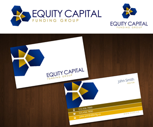 Diseño de Tarjeta de Presentación por ZETA para Equity Capital Funding Group, LLC | Diseño: #2975370