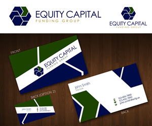 Business Card Design by ZETA for Equity Capital Funding Group, LLC | Design #2975372