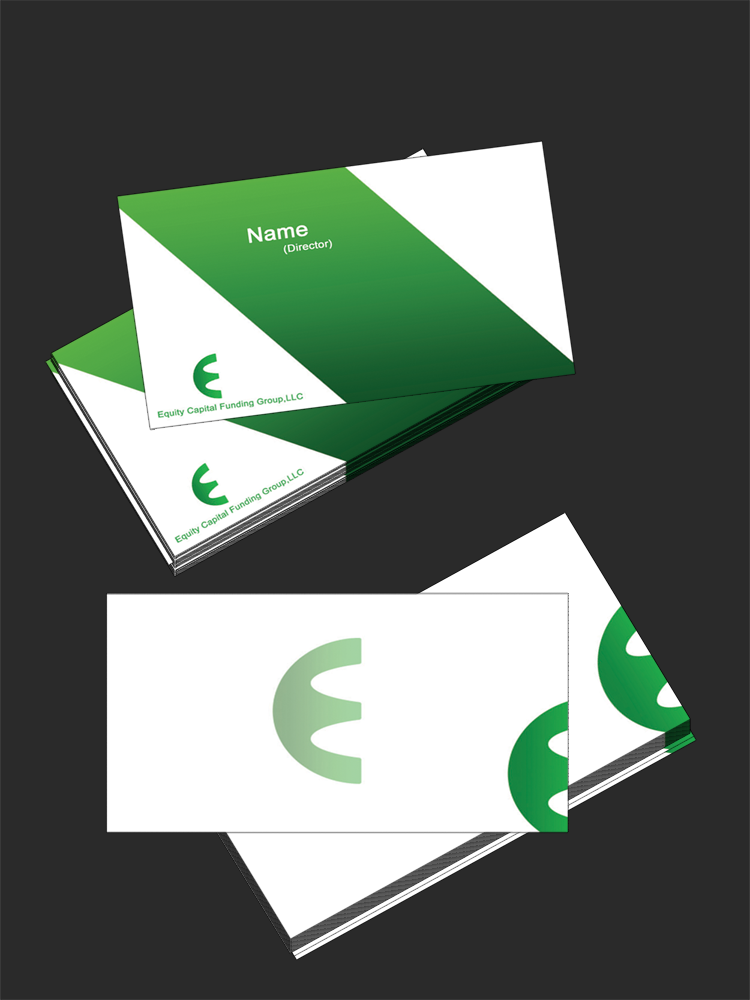 Design de Carte de Visite par  Ten Tita pour Equity Capital Funding Group, LLC | Design #2893410