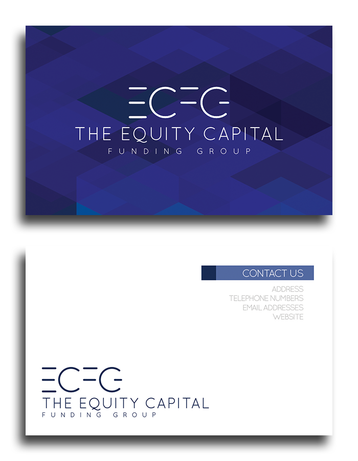 Design de Carte de Visite par Jerome James pour Equity Capital Funding Group, LLC | Design #2893590
