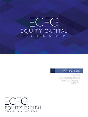Visitenkarten-Design von Jerome James für Equity Capital Funding Group, LLC | Design: #2898026